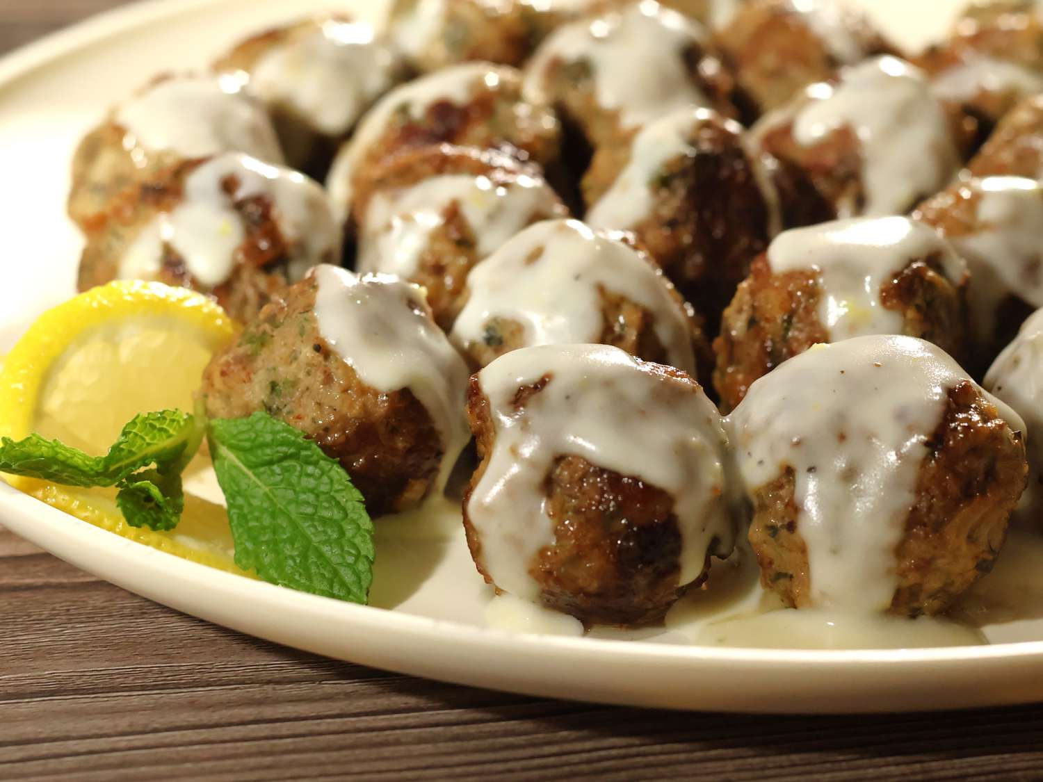 Greek Lamb Meatballs in Lemon Sauce Recipe