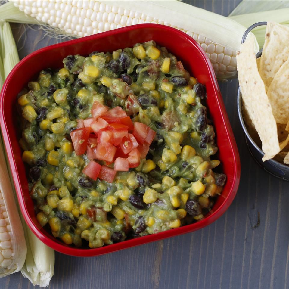 Black Bean and Corn Guacamole