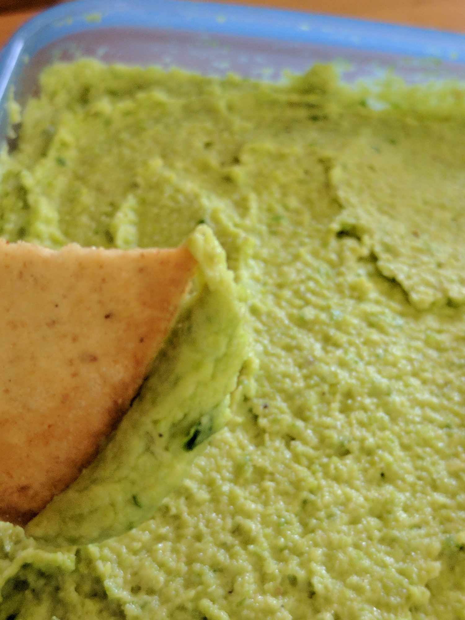 Edamame Hummus with Garlic Scapes Recipe