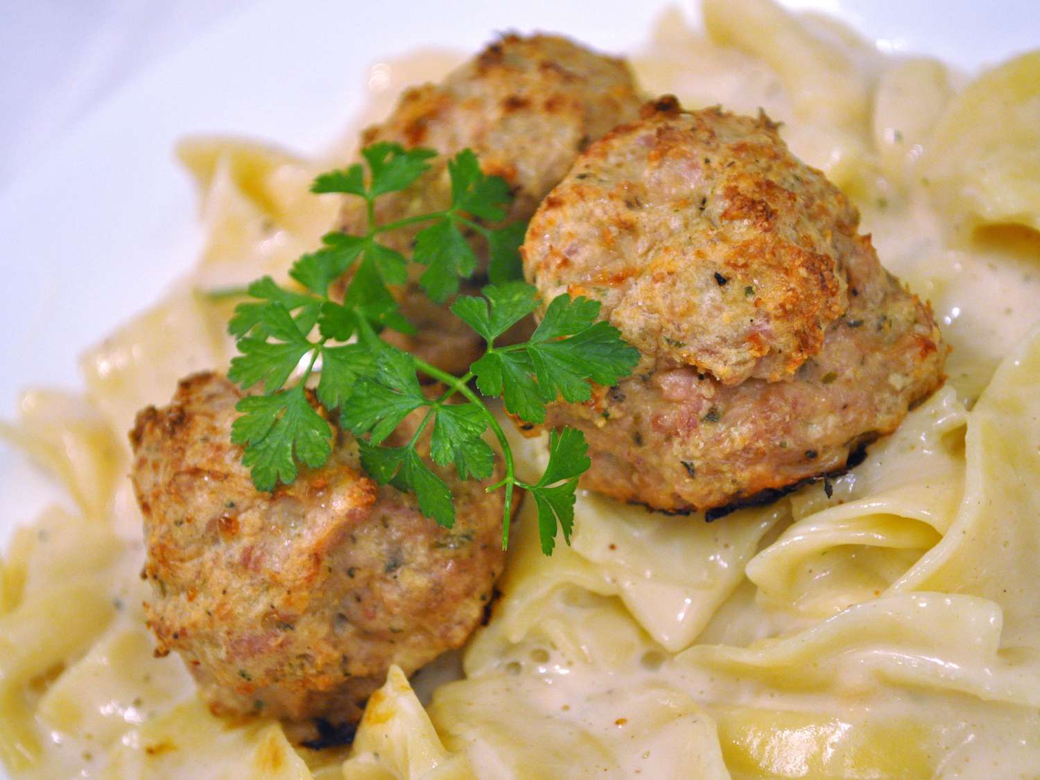 Cheesy Chicken Meatballs Recipe