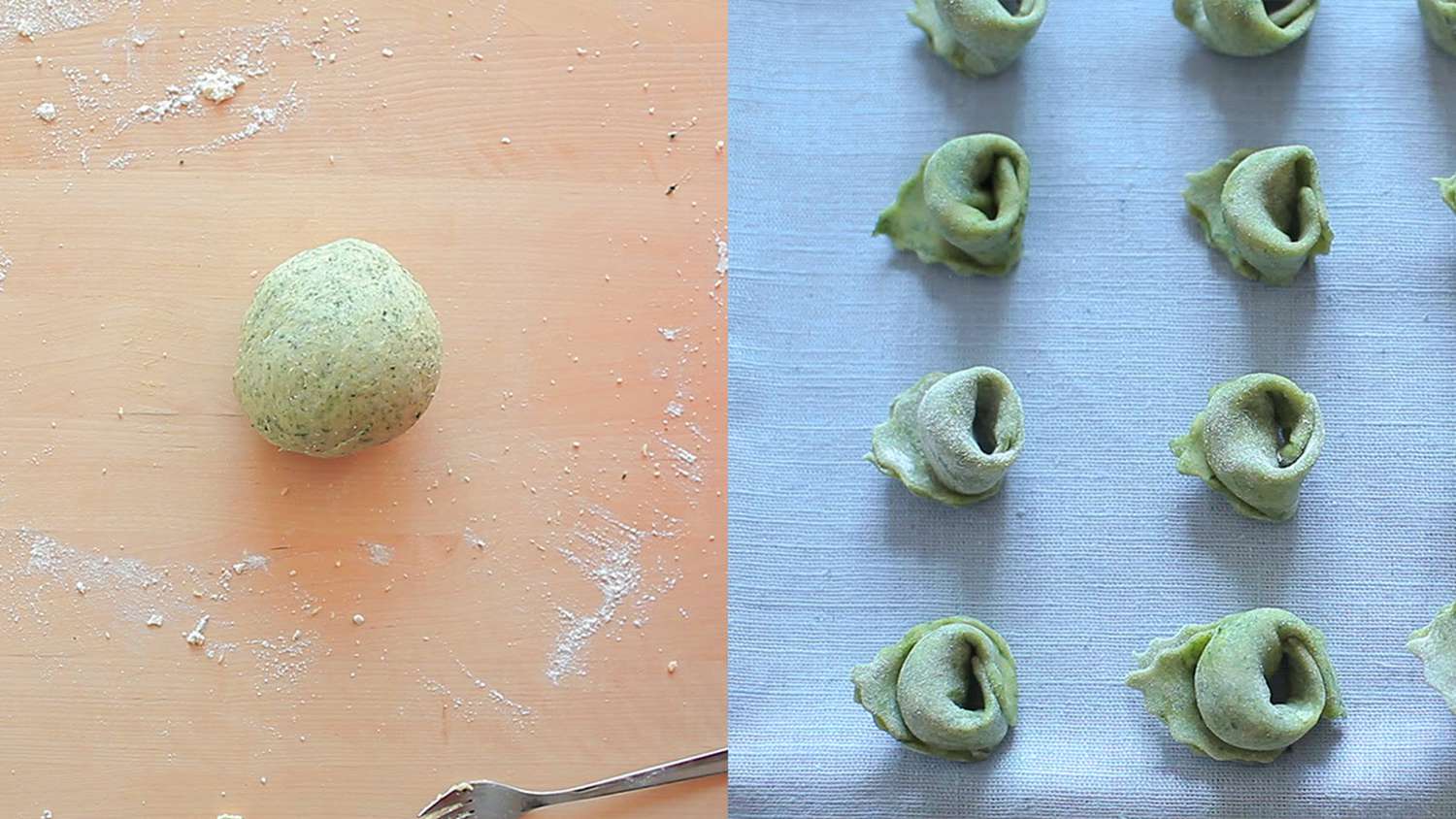 Spinach Pasta Dough Recipe