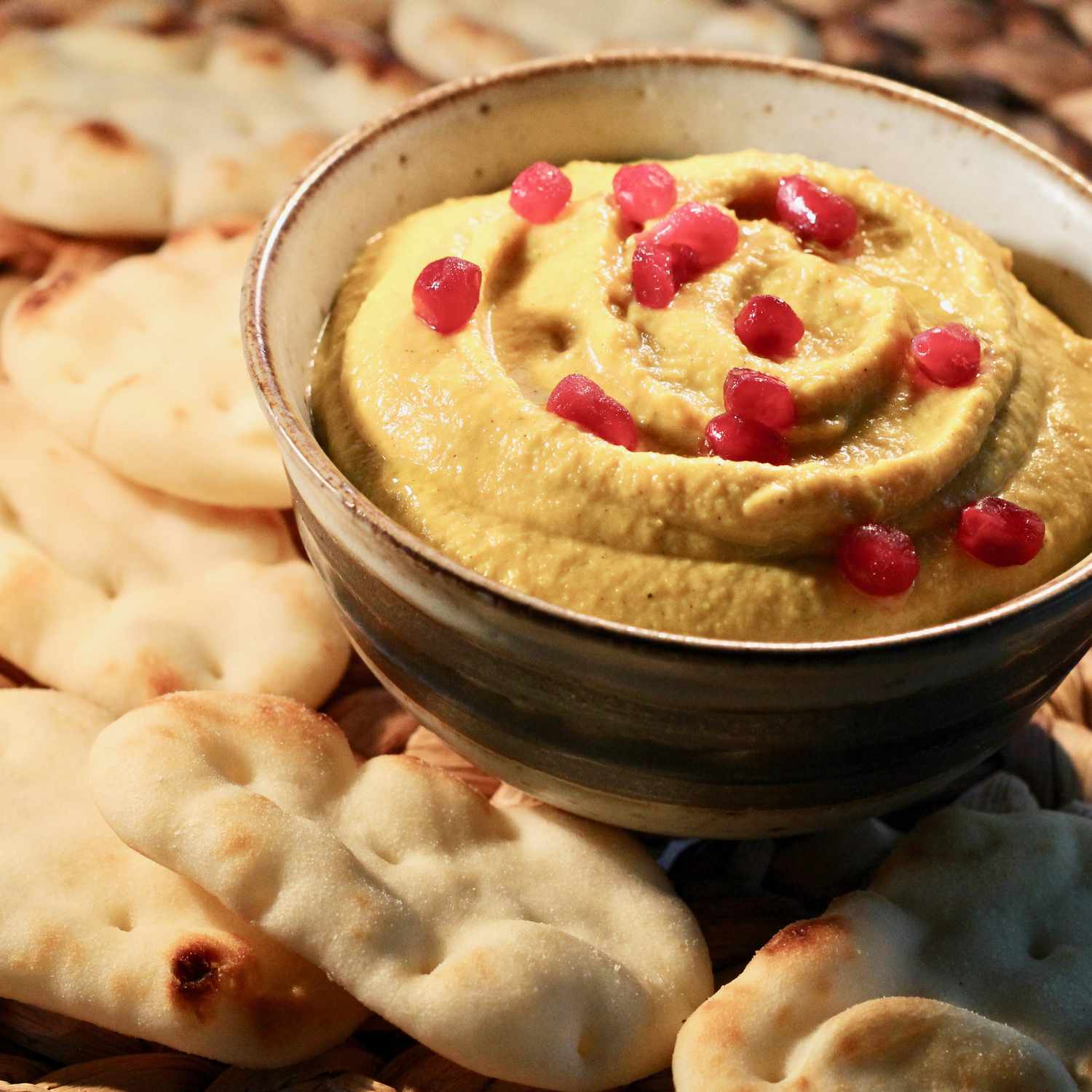 Roasted Golden Beet Hummus Recipe