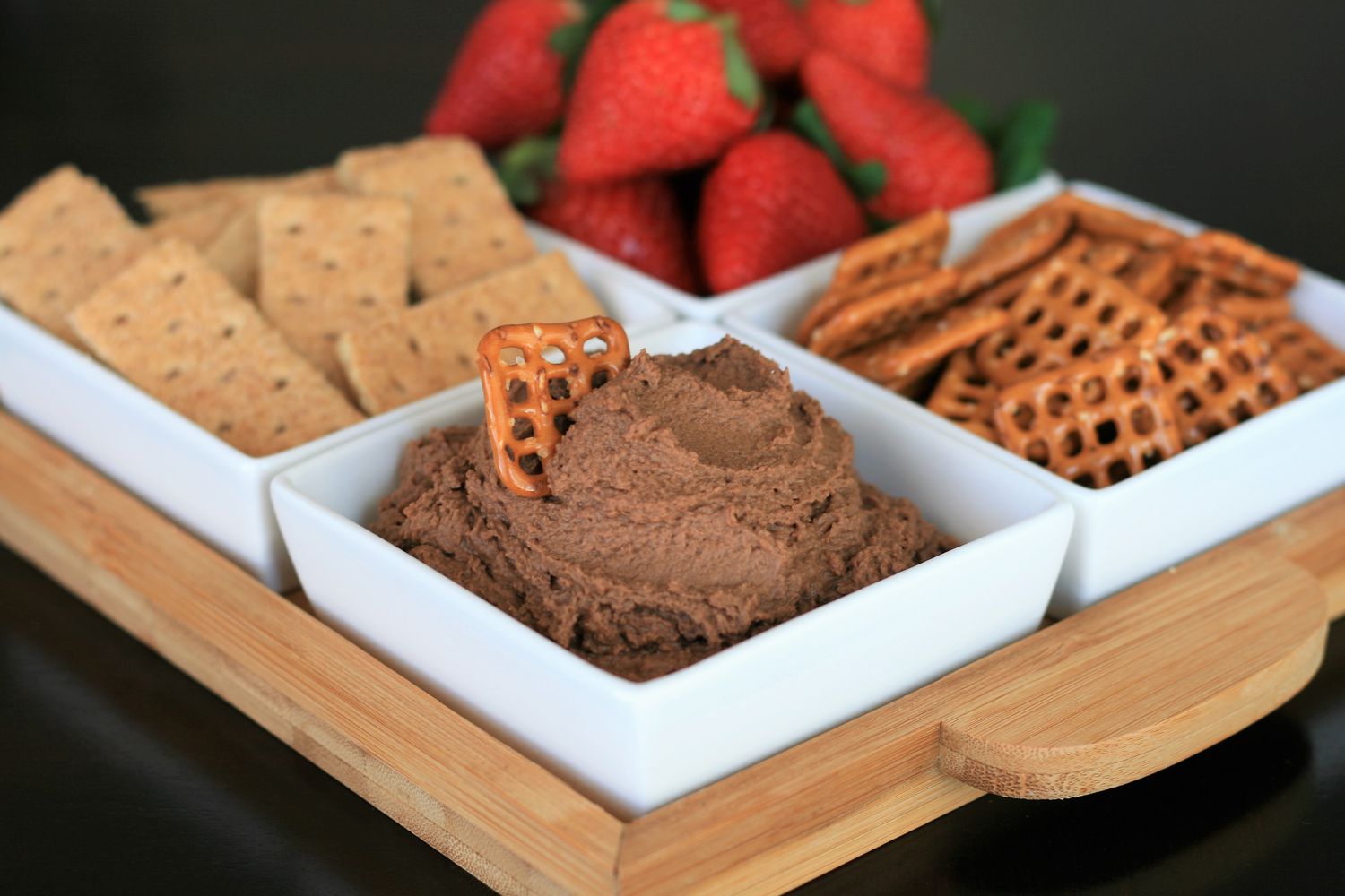 Chocolate Cake Batter Hummus Recipe