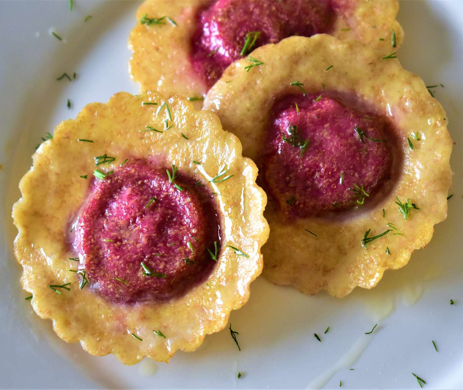 Beet and Goat Cheese Ravioli Recipe