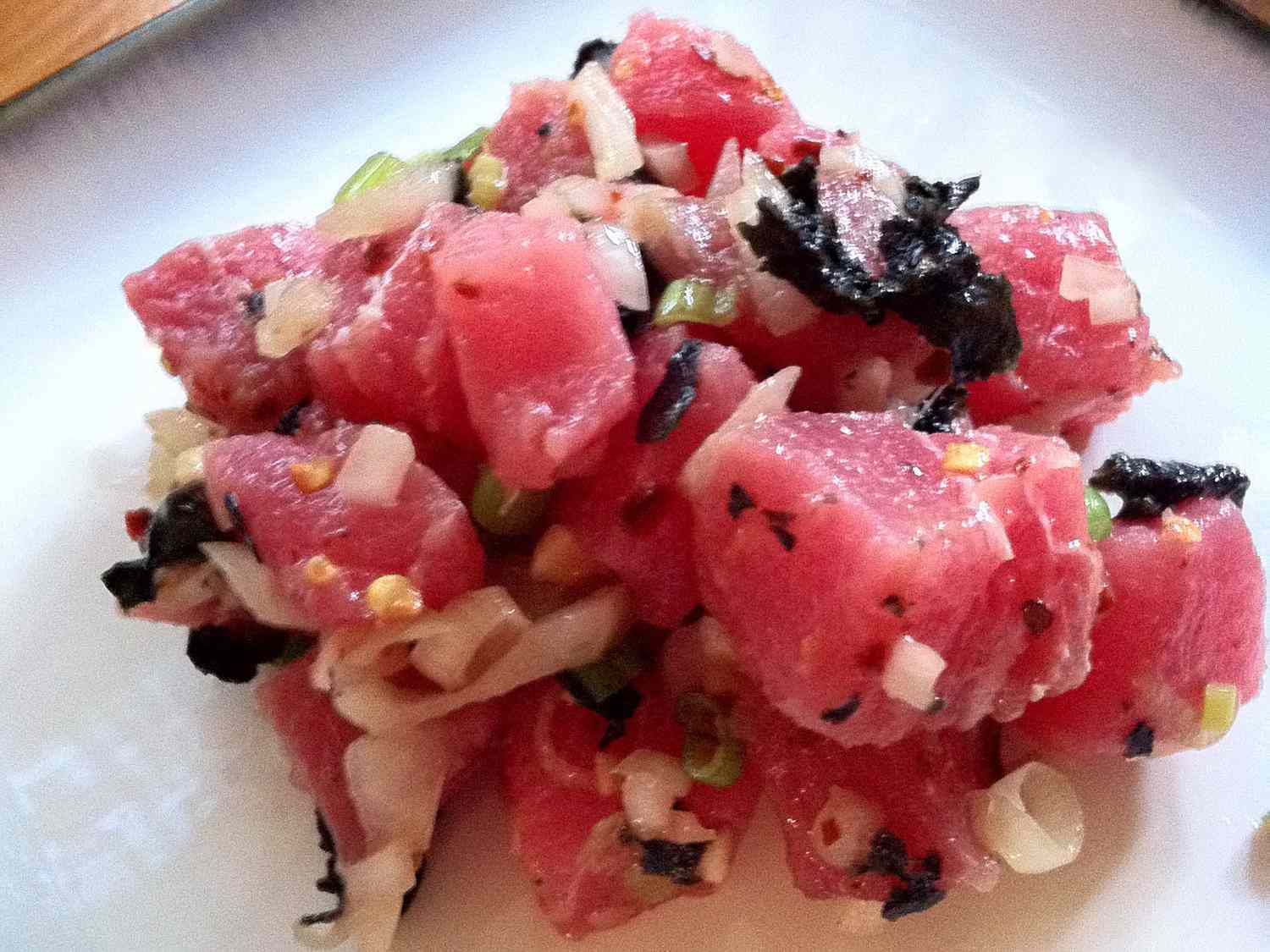 Ahi Poke Salad Recipe