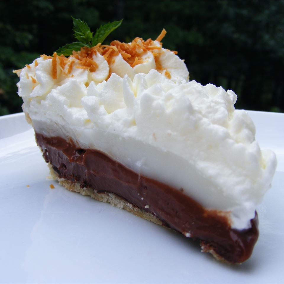 Coconut (Haupia) and Chocolate Pie Recipe