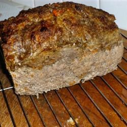 Three-Meat Meatloaf Recipe