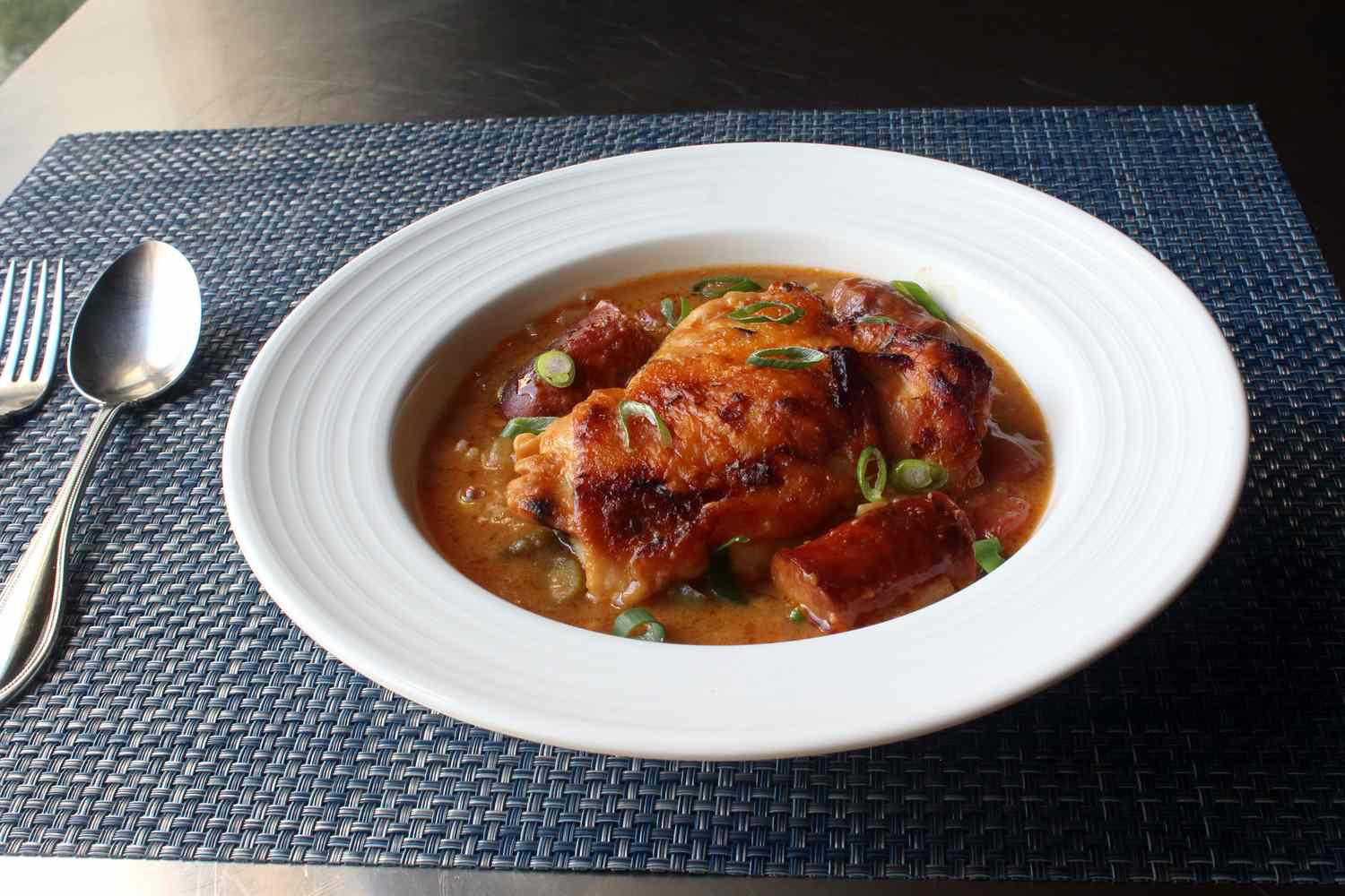 Baked Chicken and Sausage Gumbo Recipe