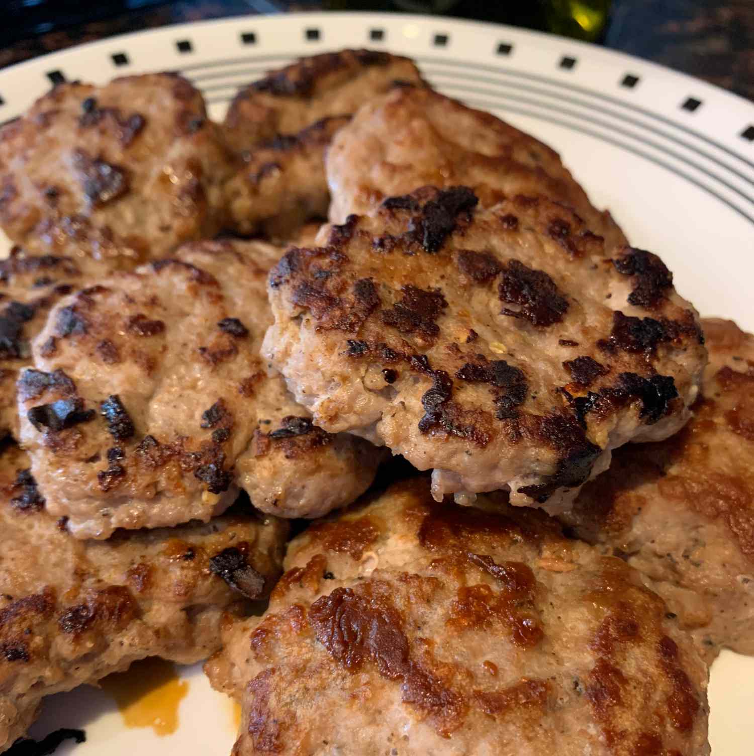 Mom's Turkey Sausage Patties Recipe