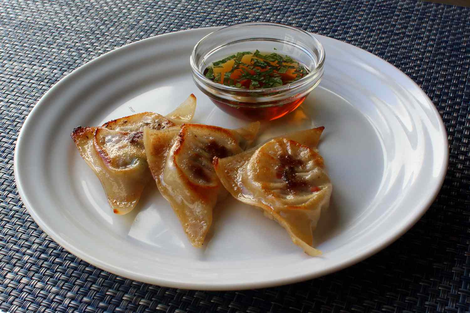 Spring Lamb Pan-Fried Dumplings