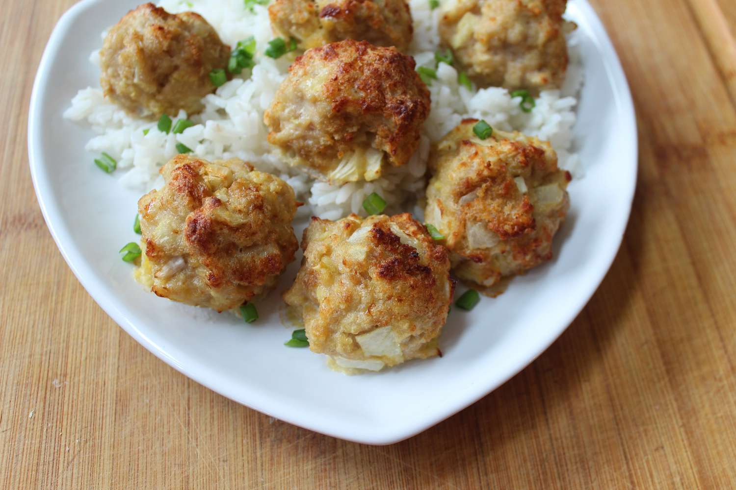 Ginger Chicken Meatballs Recipe