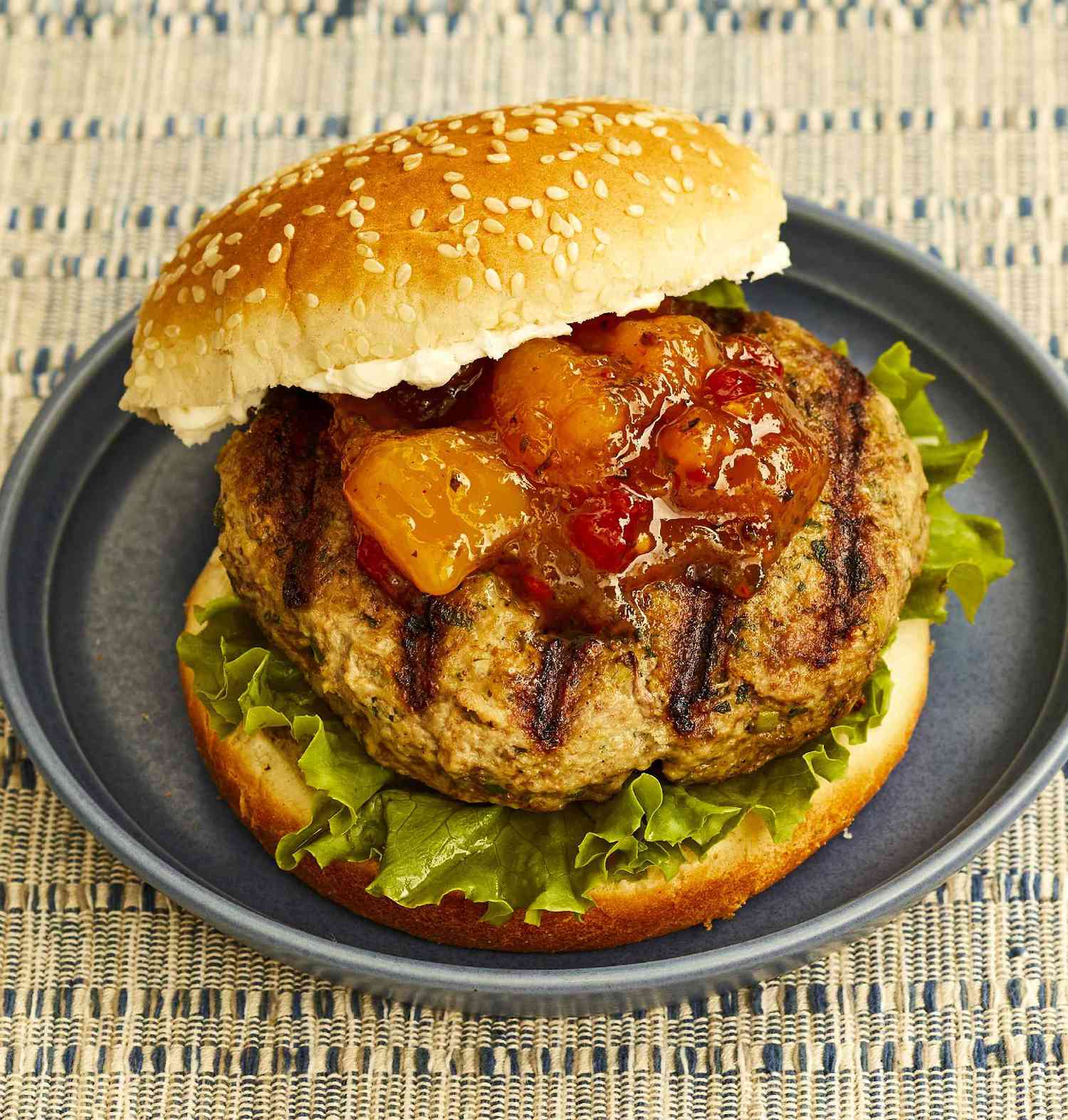 Grilled Lamb Burgers Recipe