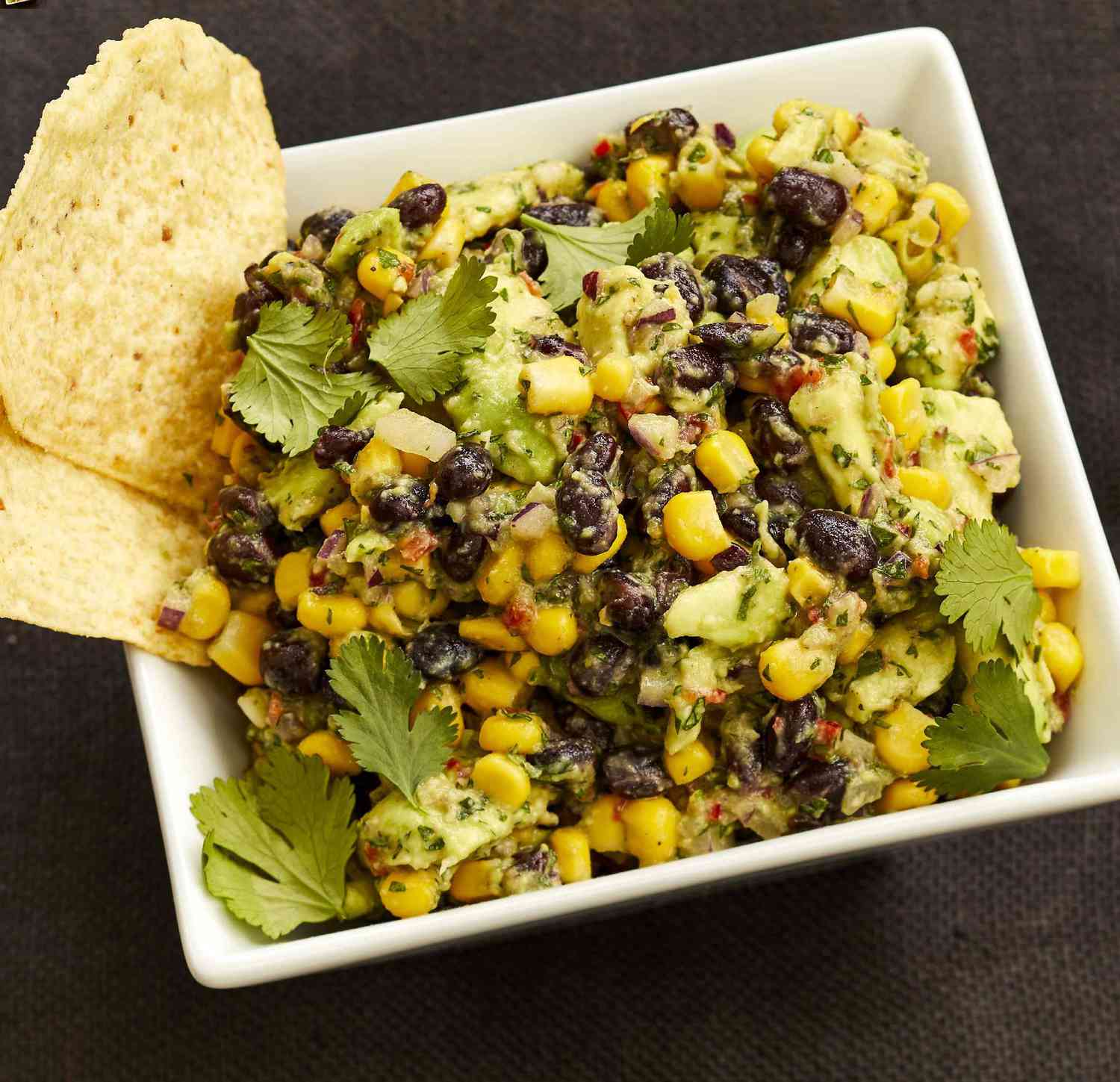 Corn and Black Bean Guacamole Recipe