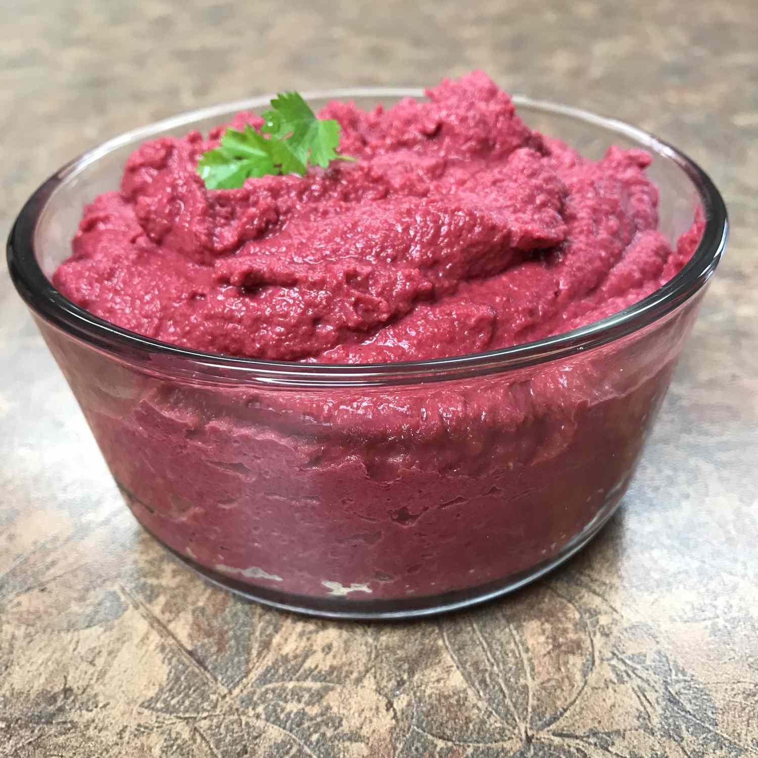 Roasted Beetroot and Garlic Hummus Recipe