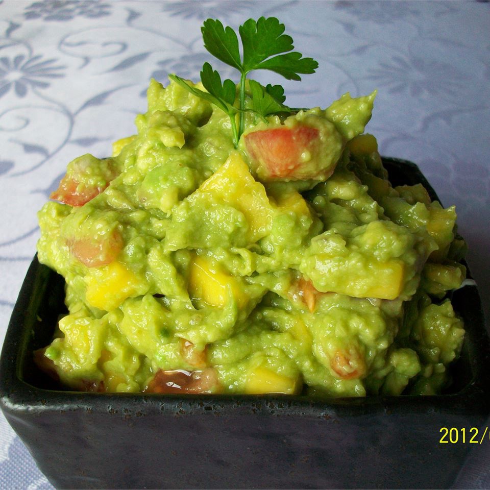 Savory Mango Guacamole Recipe