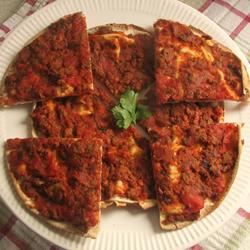 Lahmahjoon (Armenian Pizza) Recipe