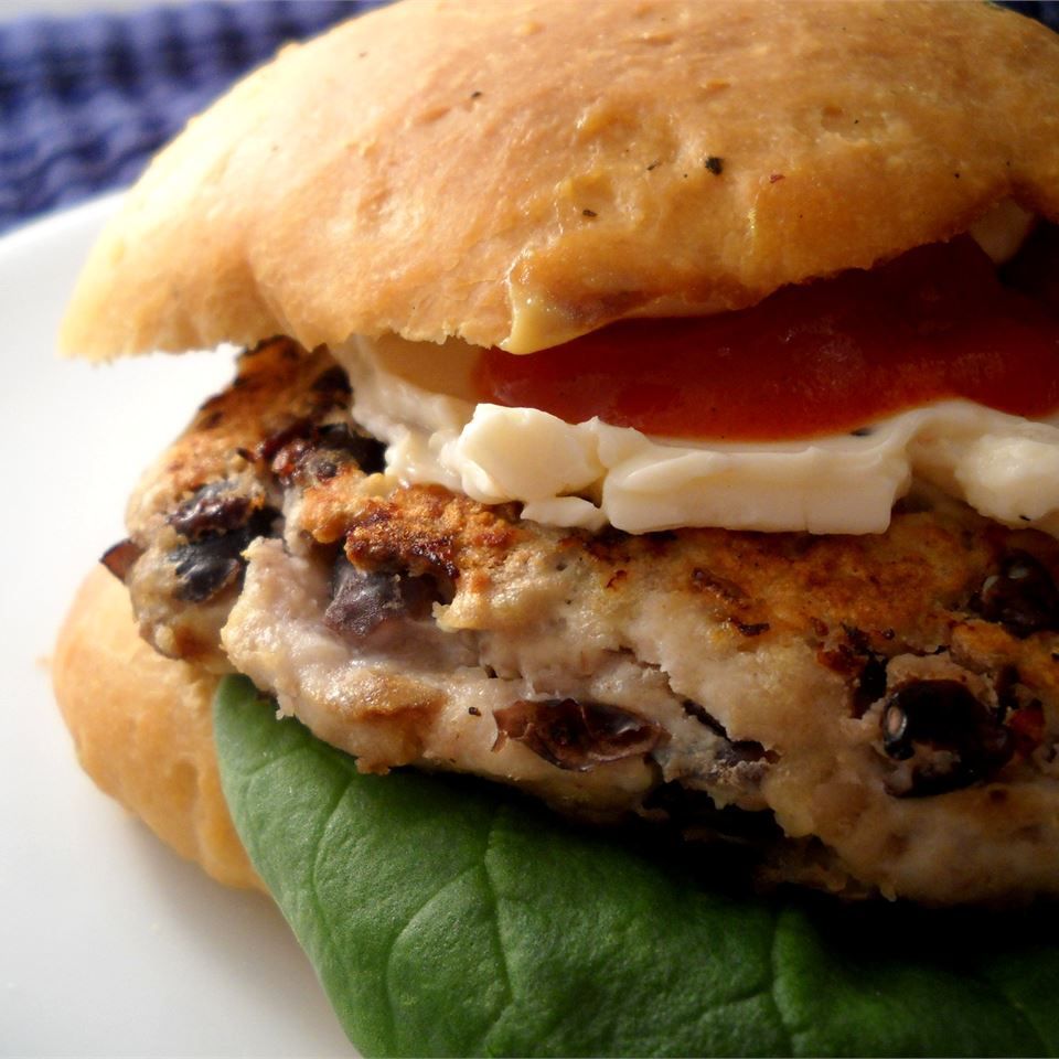 Black Bean Turkey Burgers Recipe