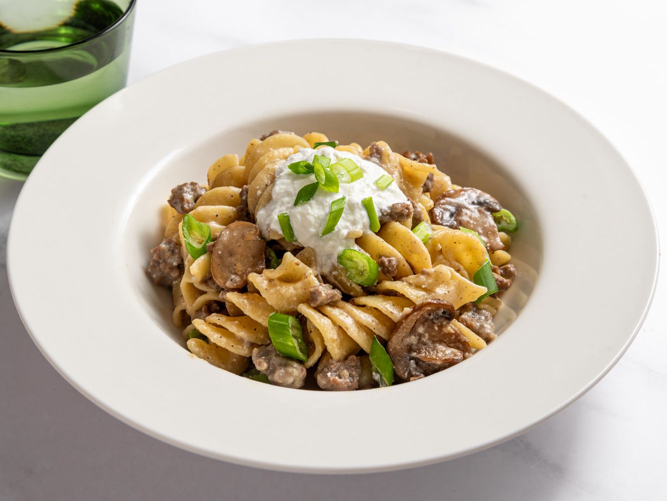 Ground Beef Stroganoff Noodles Recipe