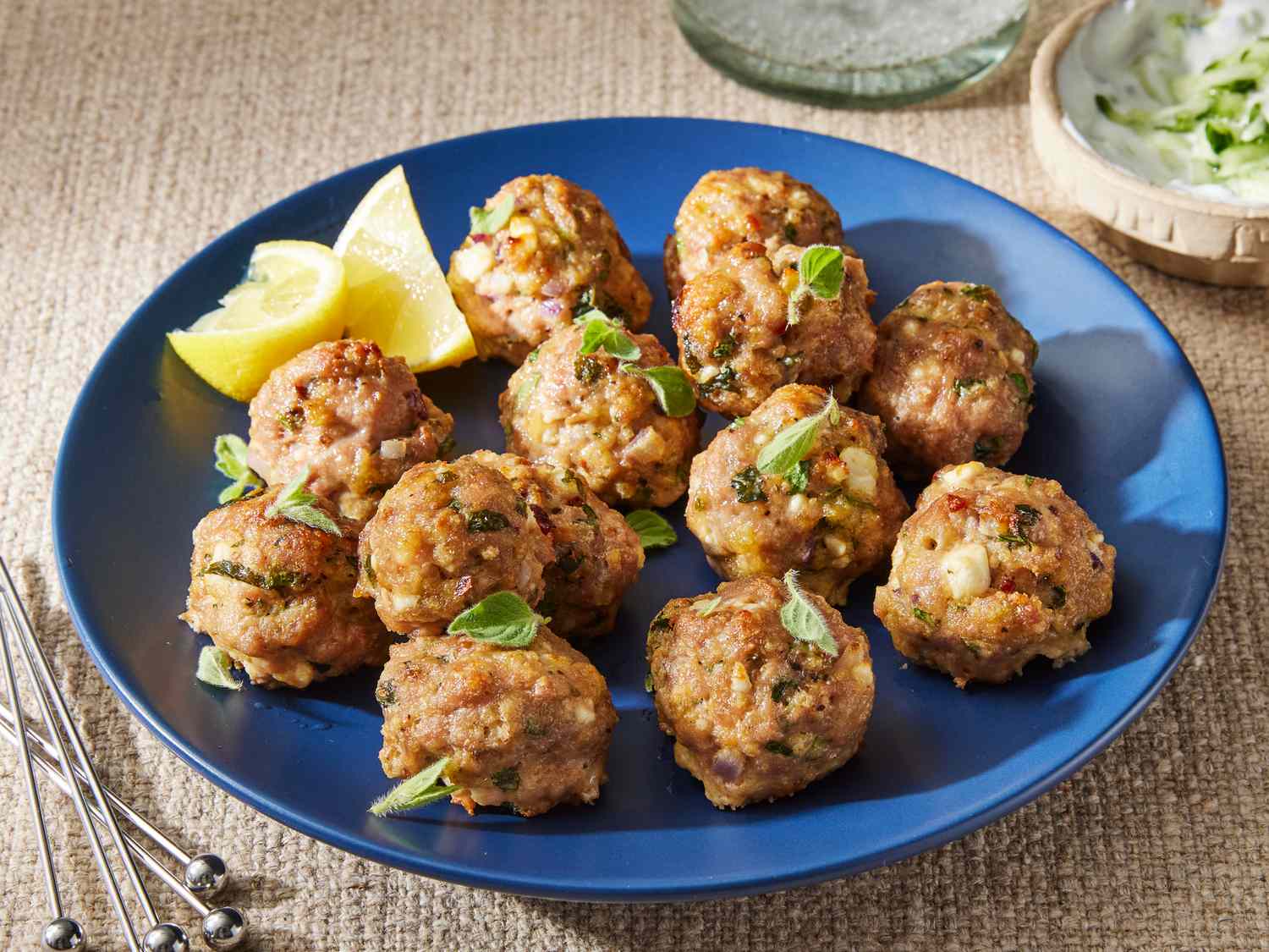 Greek Turkey Meatballs Recipe