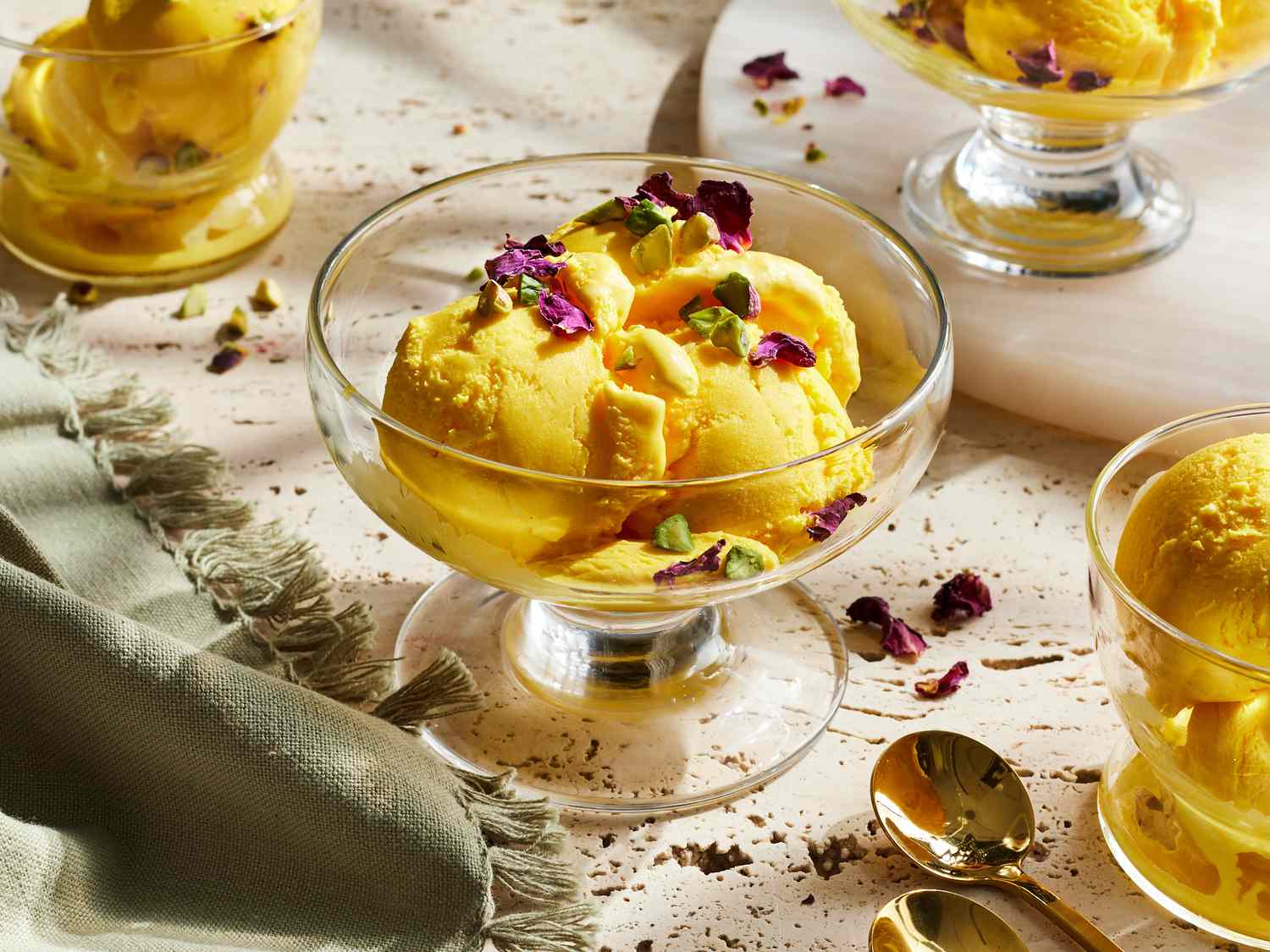 Bastani (Saffron and Rose Ice Cream) Recipe