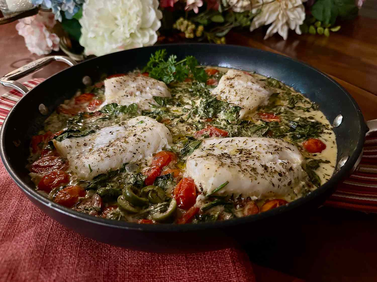 Mediterranean Baked Fish Recipe