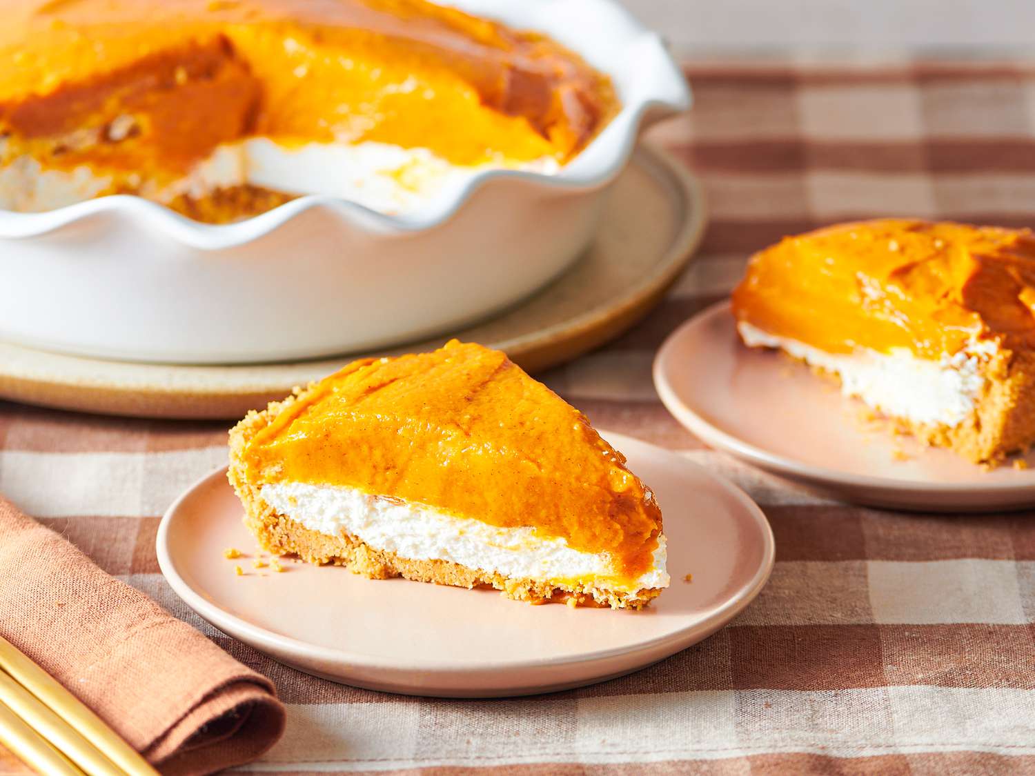 Double Layer Pumpkin Pie Recipe