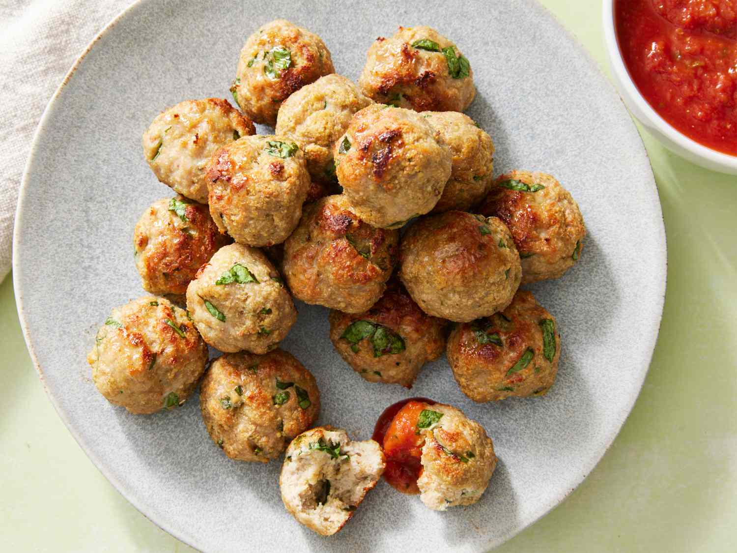 Baked Turkey Meatballs Recipe