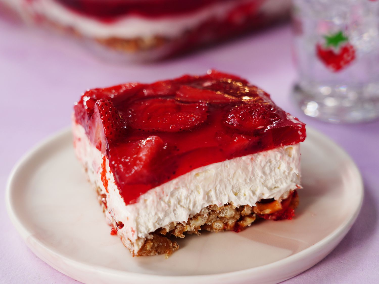 Judy's Strawberry Pretzel Salad Recipe