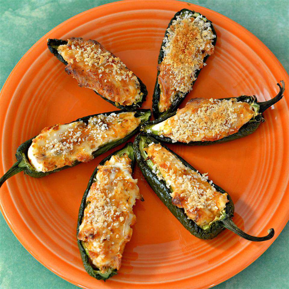 Baked Cream Cheese Jalapeño Poppers Recipe