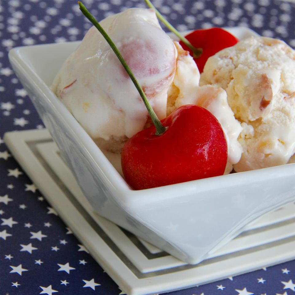 Vanilla Cherry Ice Cream Recipe