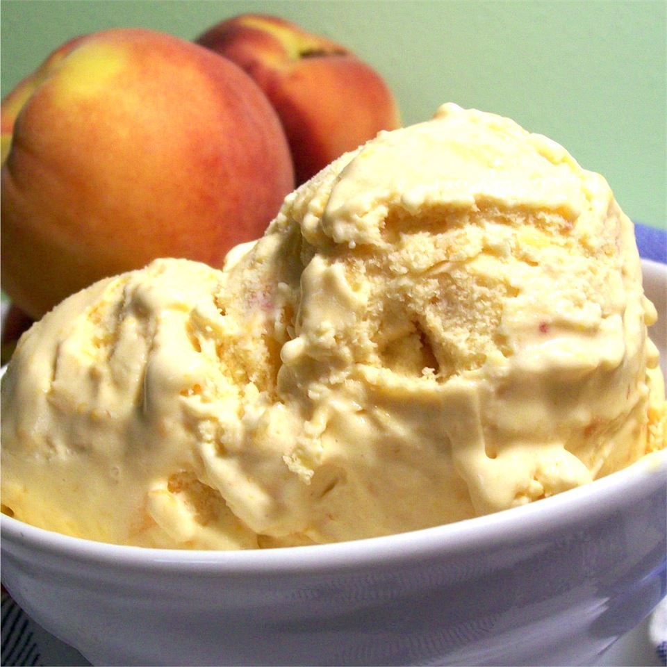 Peach Ice Cream Recipe