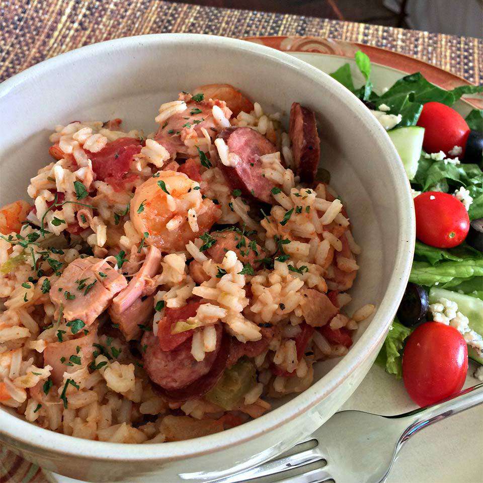 Simple Slow Cooker Jambalaya Recipe