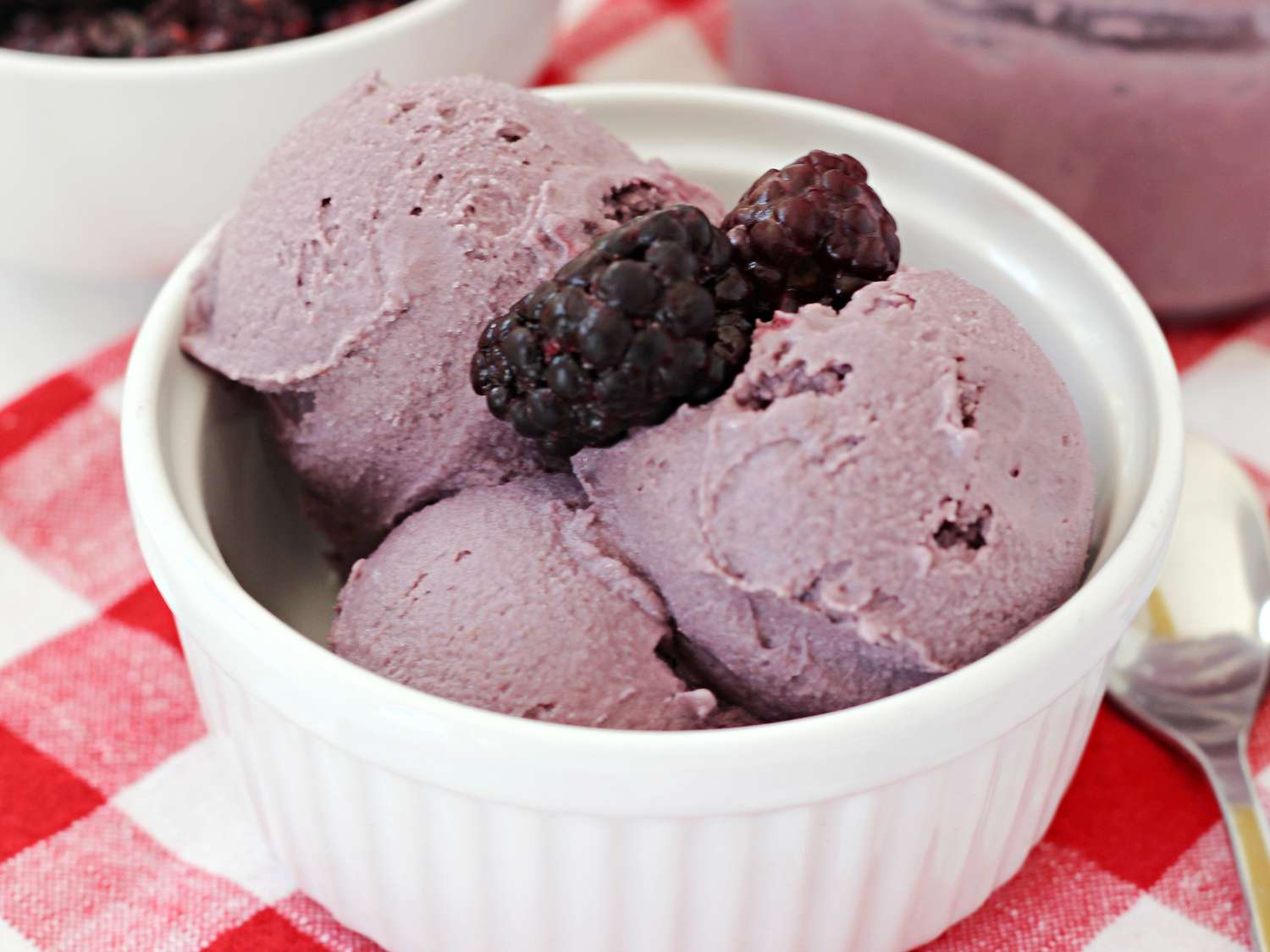 Blackberry Ice Cream Recipe