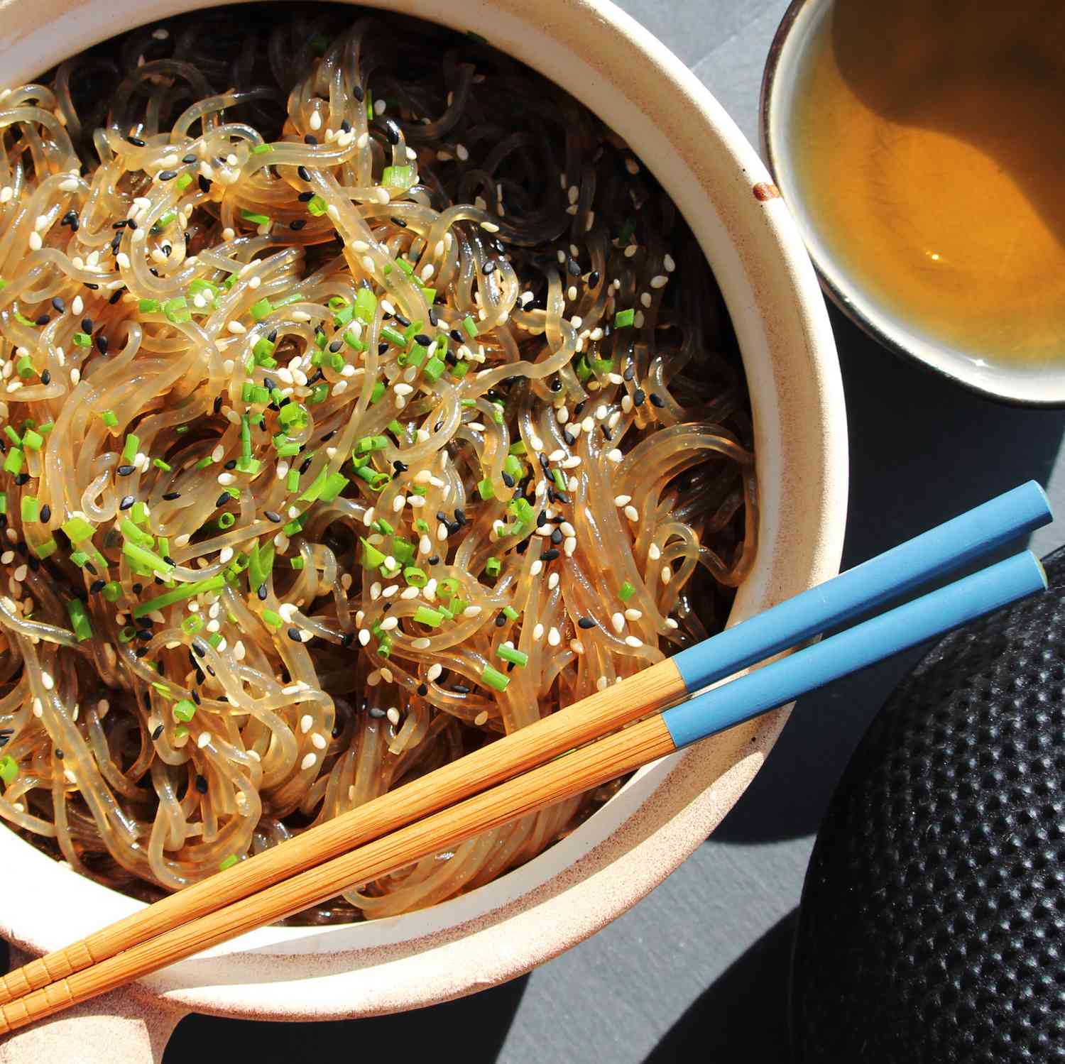 Yummy Korean Glass Noodles (Japchae) Recipe