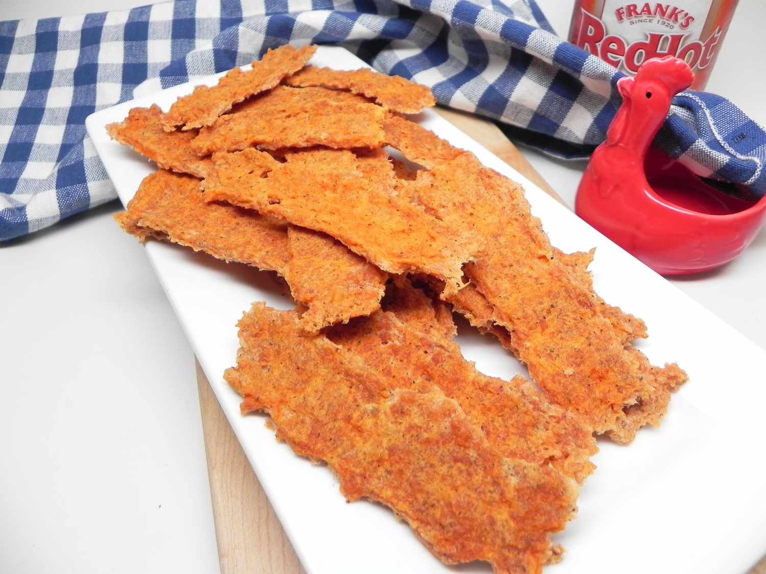 Air Fryer Oven Buffalo Chicken Jerky Sticks Recipe