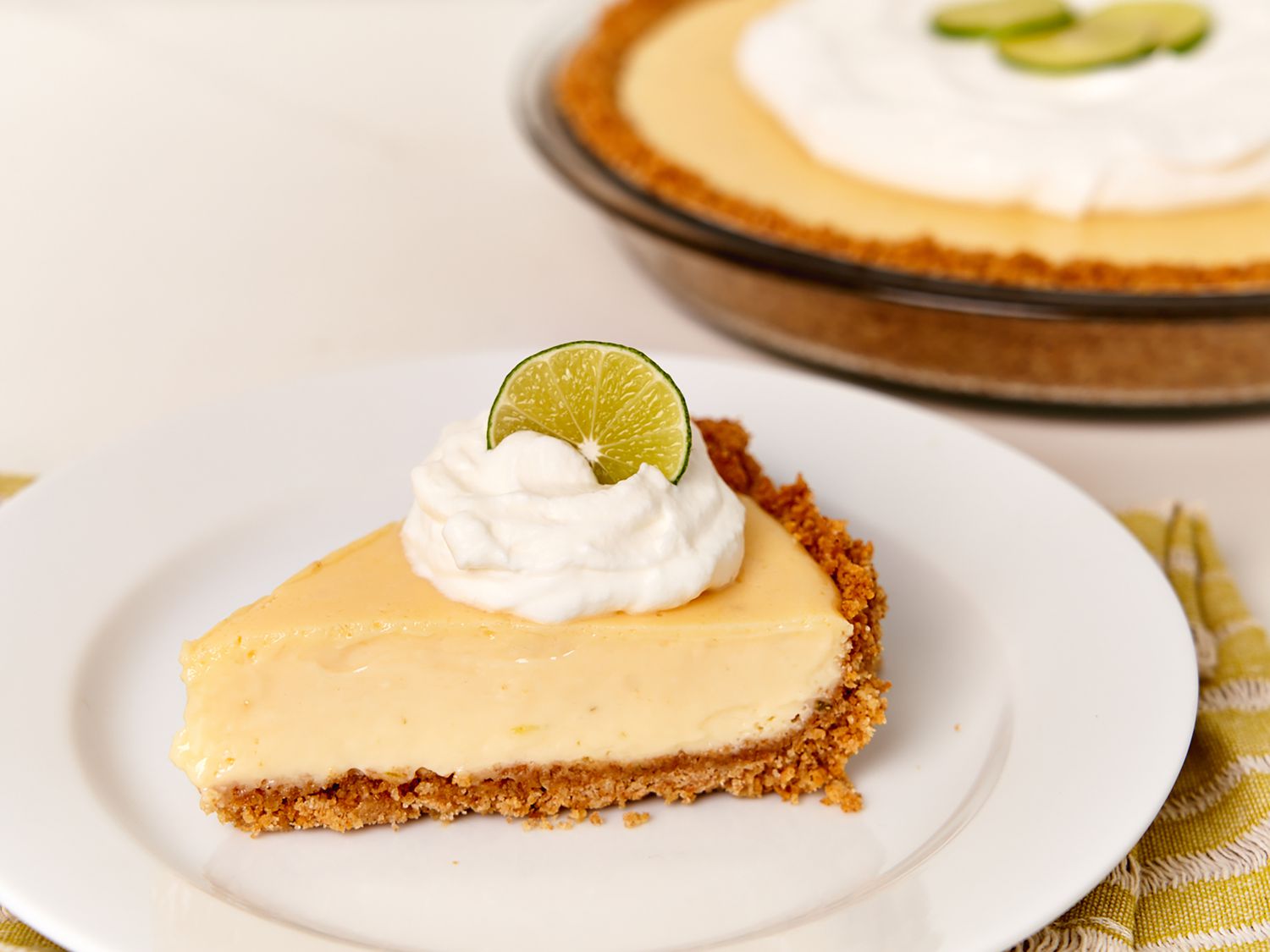 Perfect Key Lime Pie with Coconut Rum Whipped Cream Recipe