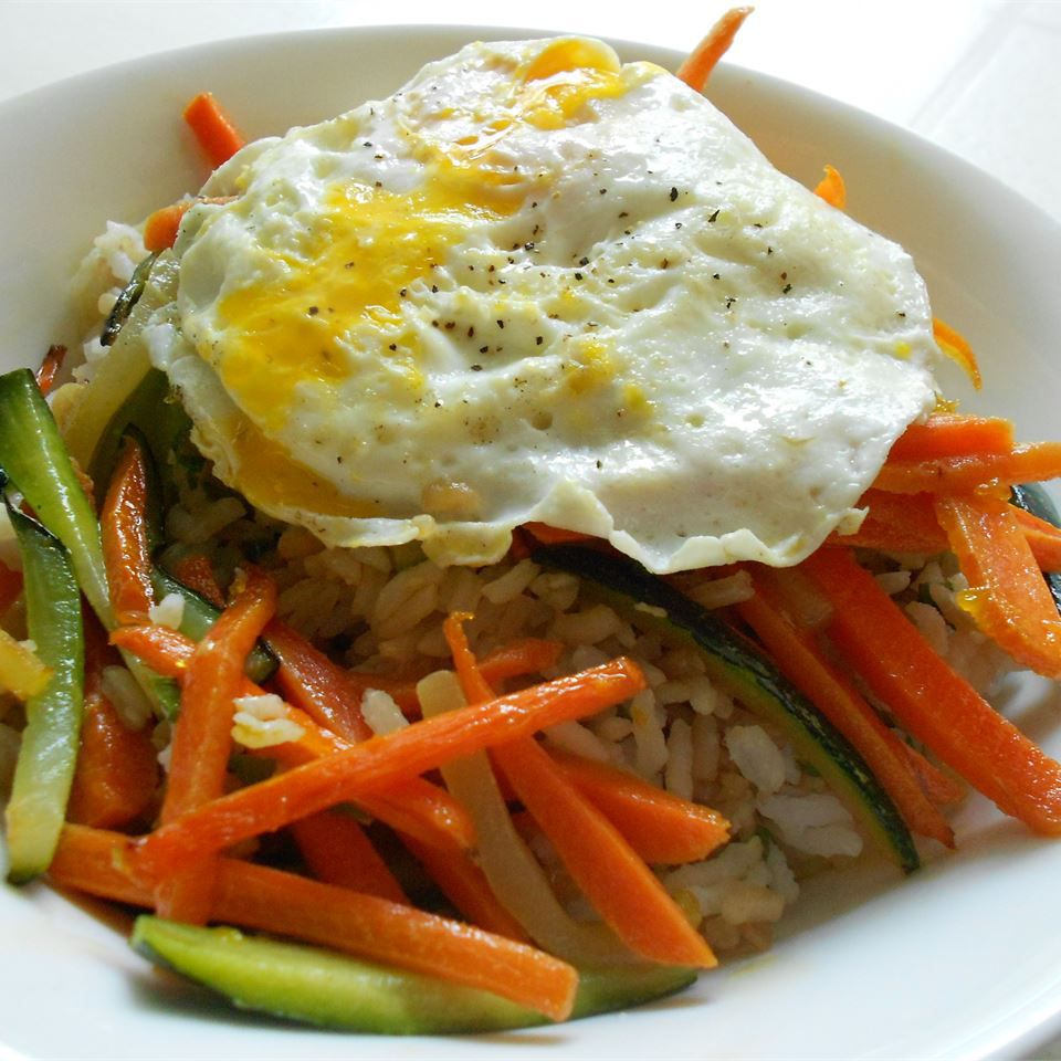 Vegetarian Bibimbap Recipe