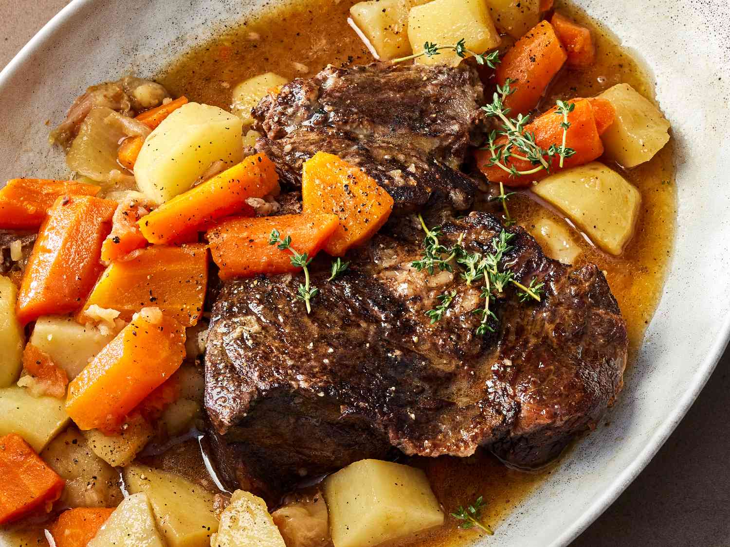 Easy Pressure Cooker Pot Roast Recipe