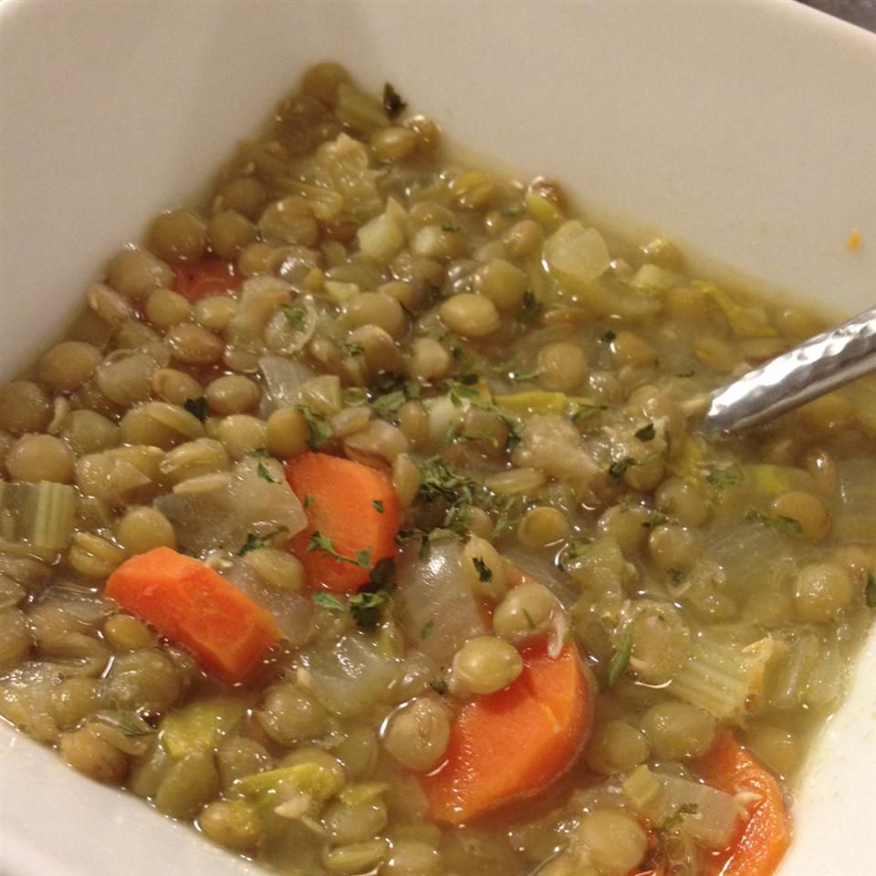 Lebanese Lemon Lentil Soup Recipe