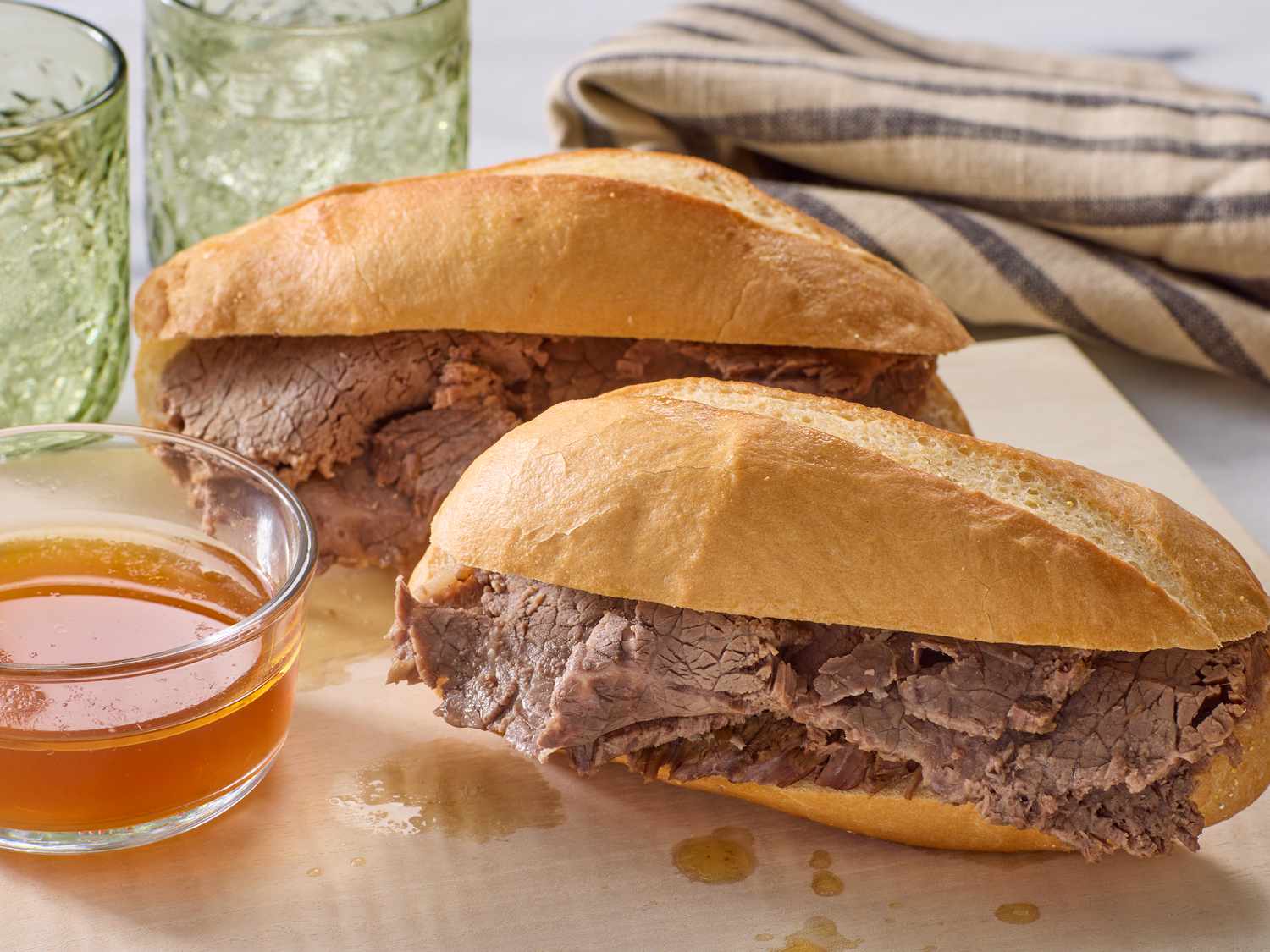 Easy Slow Cooker French Dip Recipe