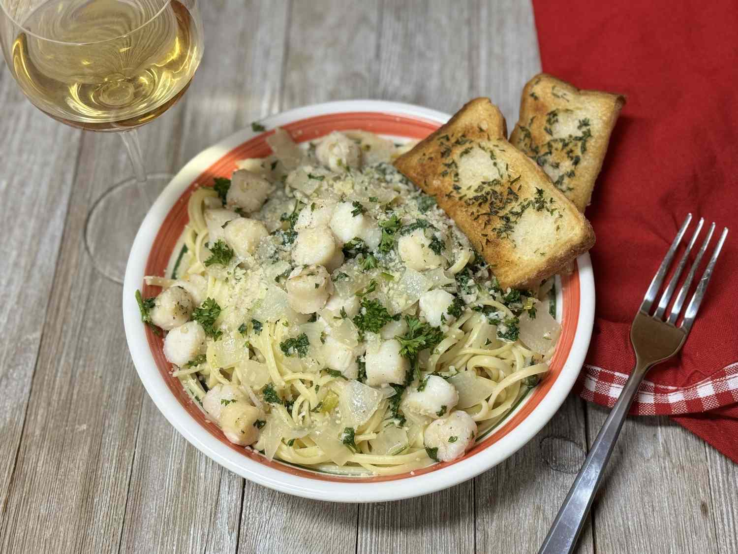 Scallop Scampi Recipe