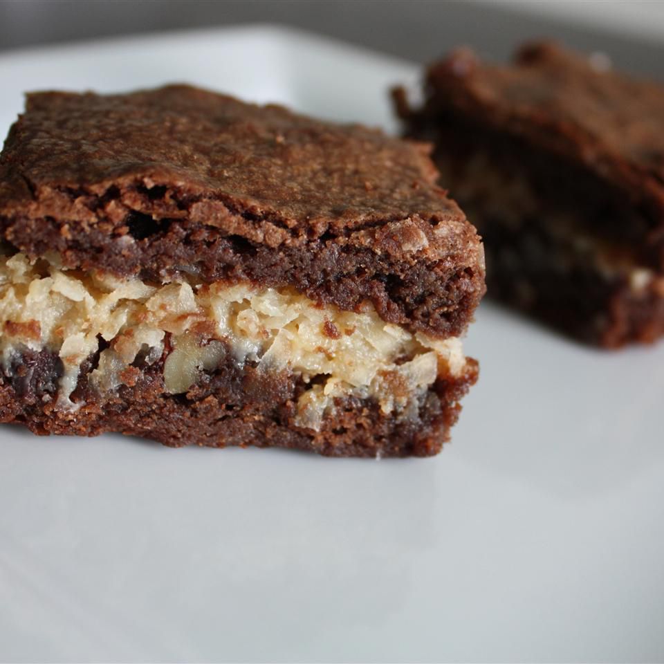 Coconut Macaroon Brownies Recipe