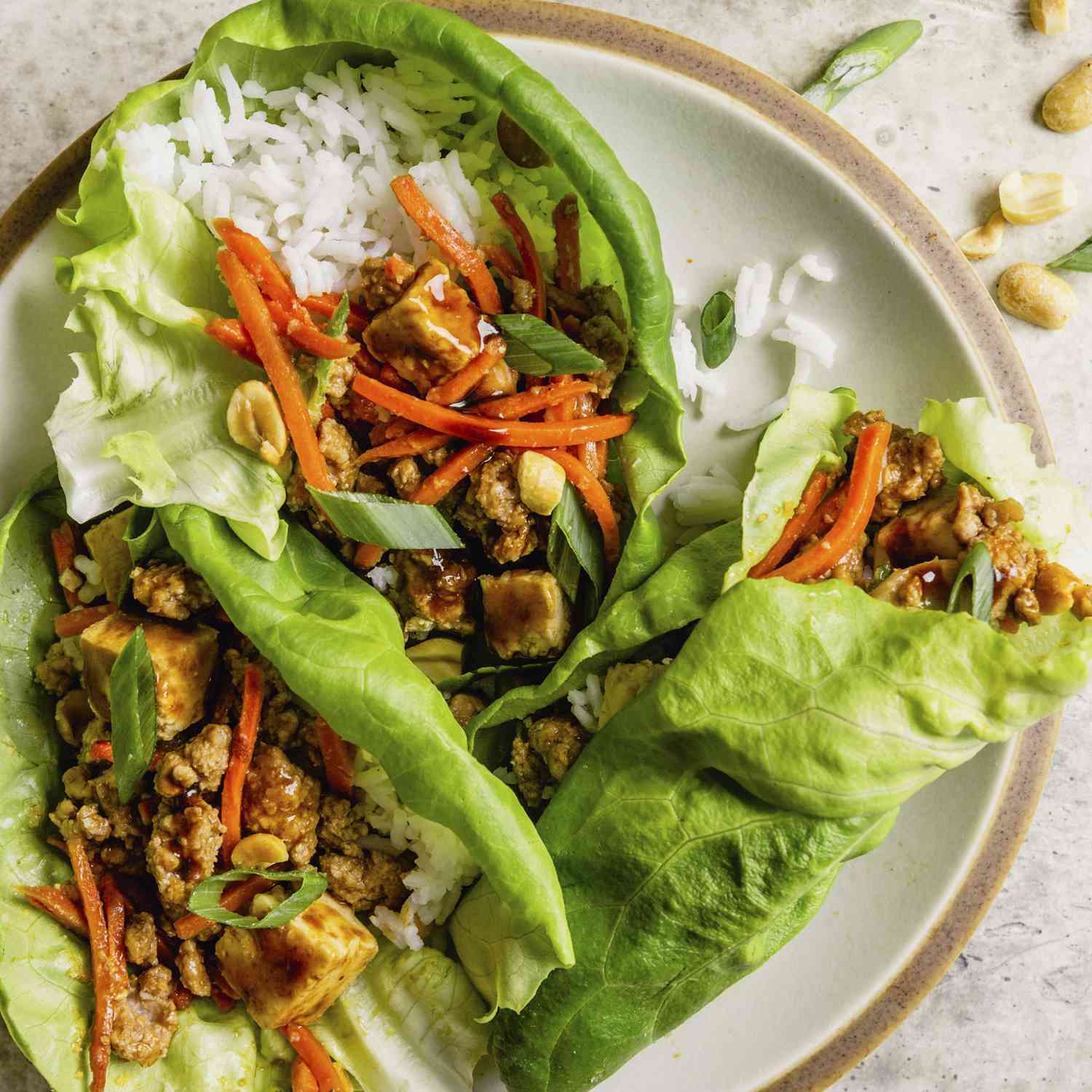 Quick Asian Lettuce Wraps Recipe