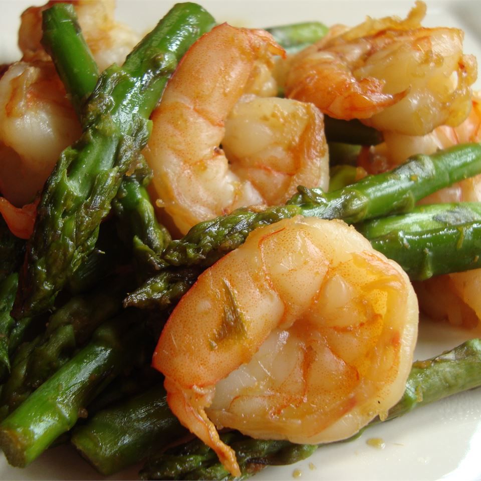 Jumbo Shrimp and Asparagus Recipe