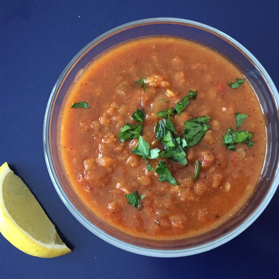 Vegan Turkish Red Lentil Soup Recipe