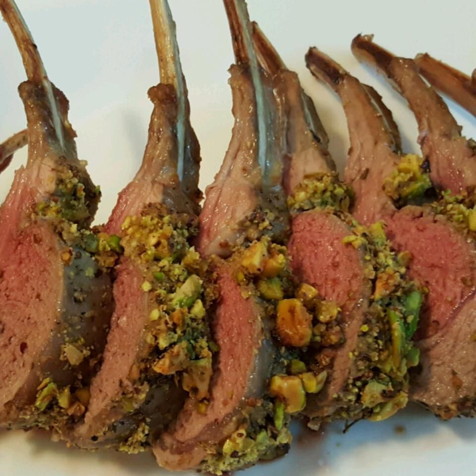 Pistachio-Crusted Rack of Lamb Recipe