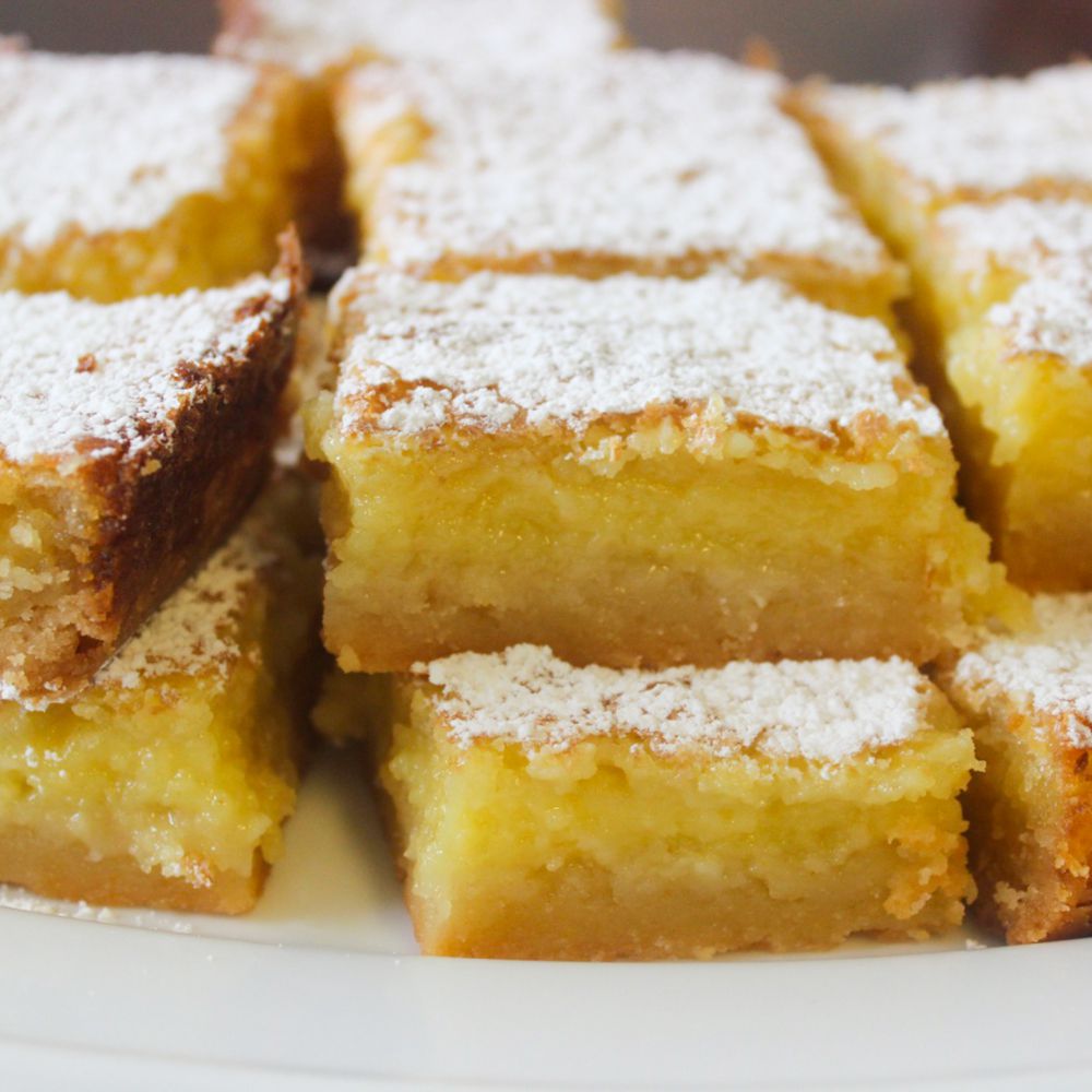 Lemon Square Bars Recipe