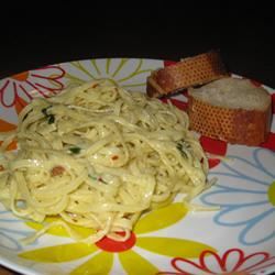 Creamy Linguini for Two Recipe