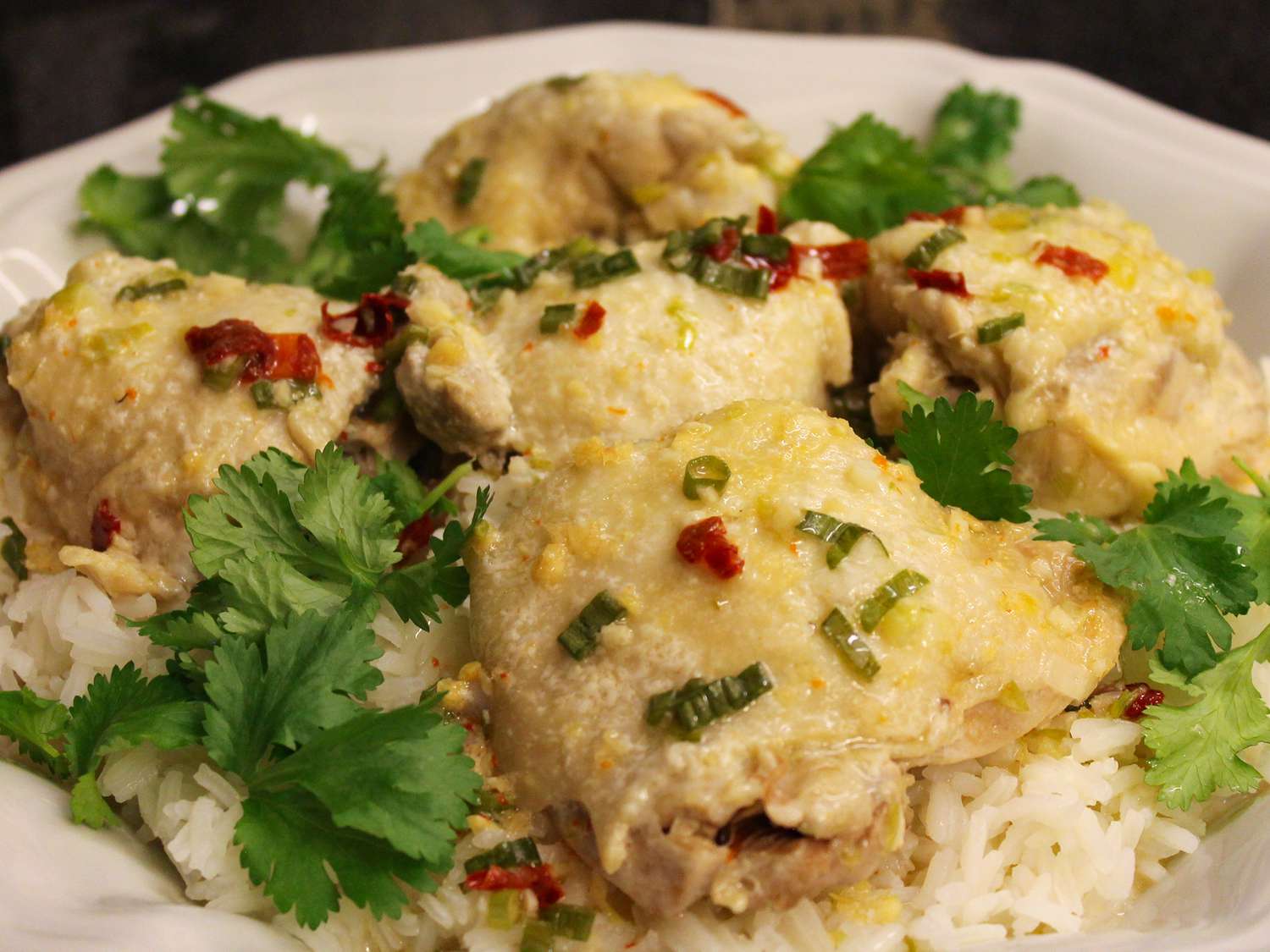 Thai-Inspired Steamed Chicken Thighs Recipe