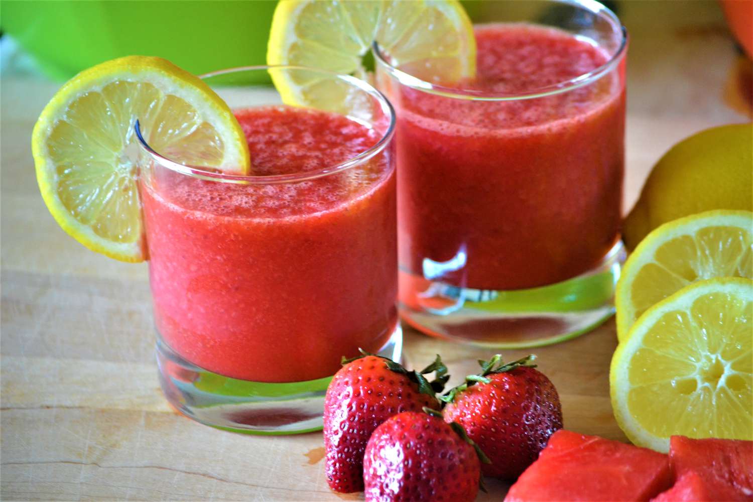 Watermelon and Strawberry Lemonade Recipe